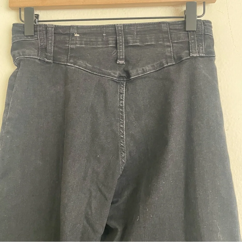 We The Free Free People Libre Wide Leg Jeans High Rise Denim Size 27 Bohemiam - Picture 6 of 8